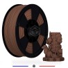 Bobine de fil 3D PETG Mat Marron Chocolat de 1kg, 1,75mm