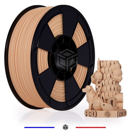 Filament pour imprimante 3D PETG couleur Peau 1kg, 1,75mm