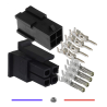 Boitiers connecteurs Micro-fit 3.0 2X2P