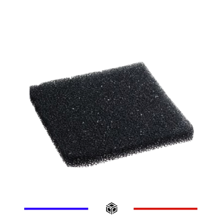 Mousse de filtration pour ventilateur pour imprimante 3D - 10*10*0,5cm