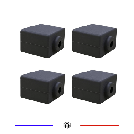 Lot de 4 chaussettes de protection pour hotend Anycubic Kobra 3