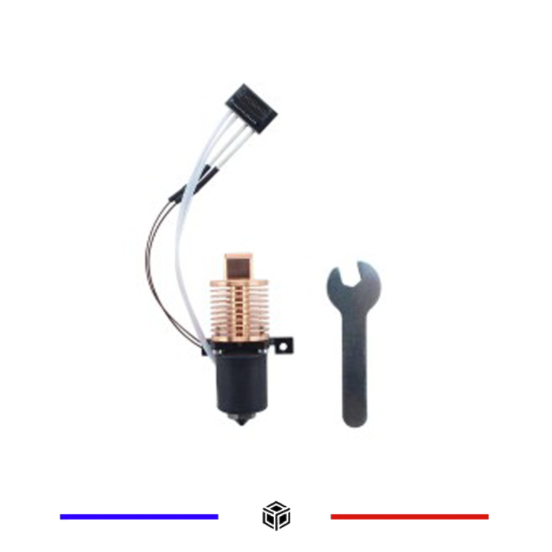 Kit hotend pour Bambu Lab P1P/P1S - 0,4mm Acier trempé