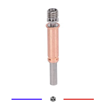 Tube de gorge pour Anycubic Kobra 3 haute température en cuivre et titane