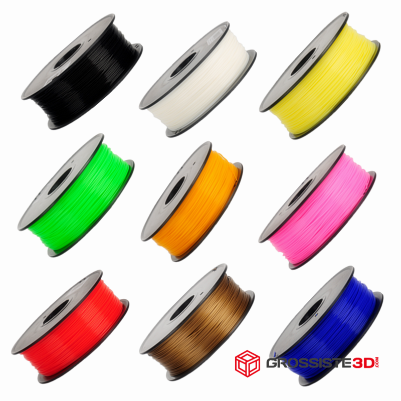 Pack 9 bobines ABS 1.75mm Pack 9 bobines ABS 1.75mm