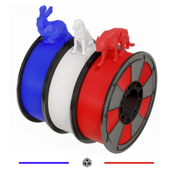 Pack sur mesure de 3 bobines de filament PLA 1,75mm