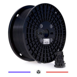 Bobine grand format pour impression gros volume (PETG 10 KG, NOIR)