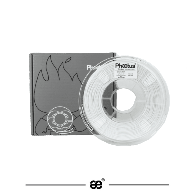 Filament flexible ultra léger TPU Aero Blanc 1kg Filament flexible ultra léger TPU Aero Blanc 1kg