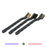 Kit de 3 brosses métalliques