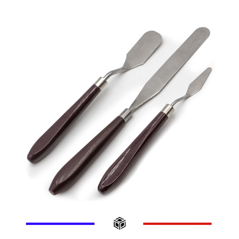 Kit de 3 petites spatules Kit de 3 petites spatules
