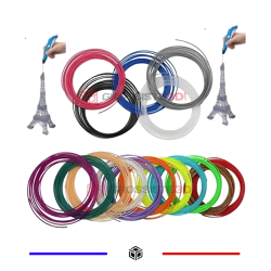 PACK 15 X 5 M RECHARGE STYLO 3D ABS 1.75 MM