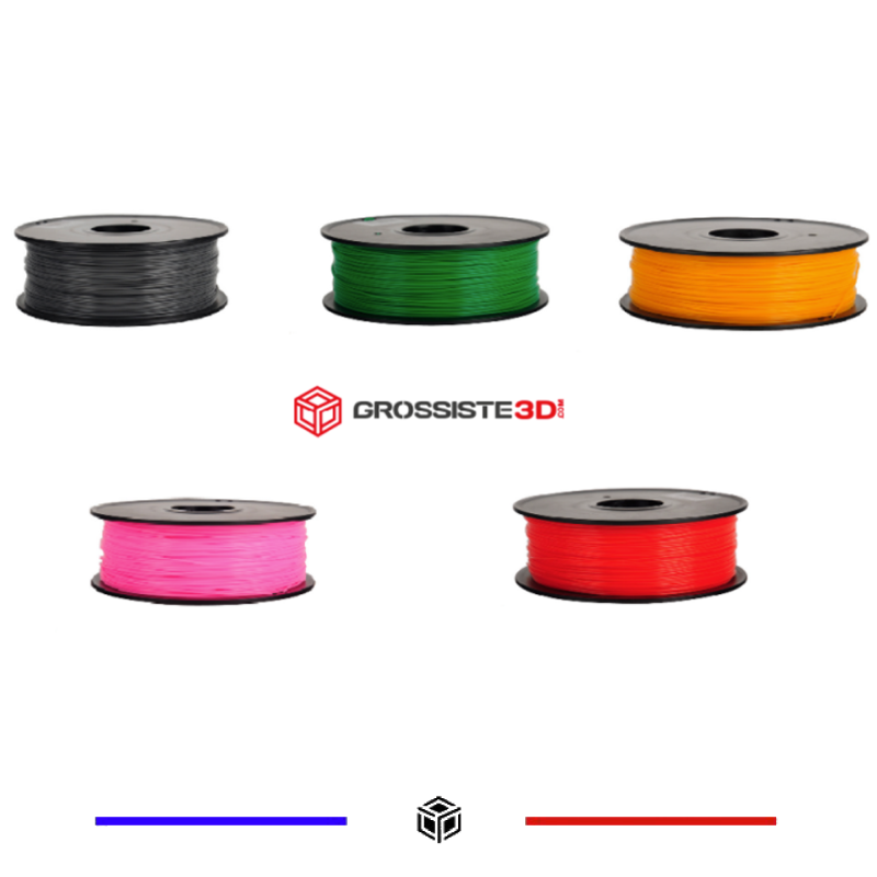 Pack 5 bobines ABS 1.75mm Pack 5 bobines ABS 1.75mm