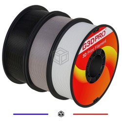 Pack Filament 3D pour professionnels ASA PETG ABS