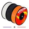 PACK PAILLETTES PLA 1.75MM 1KG (translucide, noir, orange)
