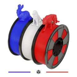 Pack 3 bobines PLA 1.75mm