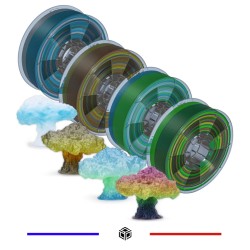 Pack 4 Saisons PLA  - 4 x 1 Kg 1.75 mm