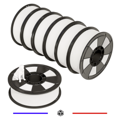 Pack Filament 3D PLA Blanc 1.75mm