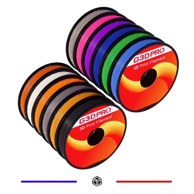 PACK STARTER 12x500g PLA 1.75MM PACK STARTER 12x500g PLA 1.75MM