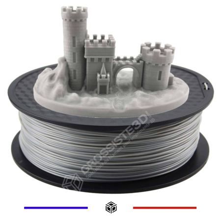 Filament 3D ABS 3 mm Gris
