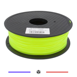 Filament 3D Fluorescent Jaune ABS 2.85 mm