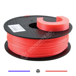Filament 3D Fluorescent Rouge rose ABS 2.85 mm