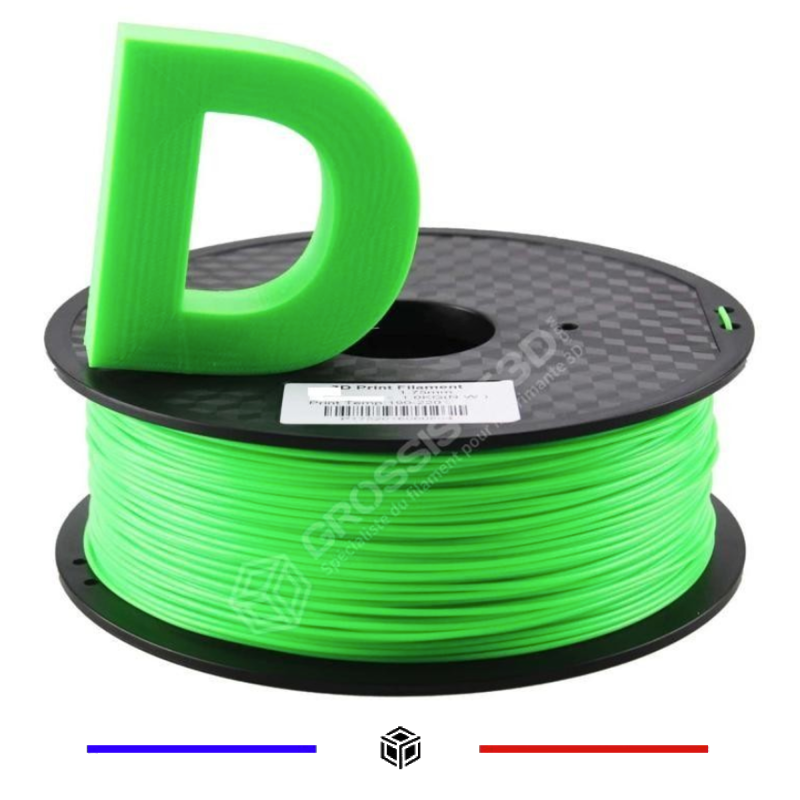 Filament 3D Fluorescent Vert ABS 2.85 mm Filament 3D Fluorescent Vert ABS 2.85 mm