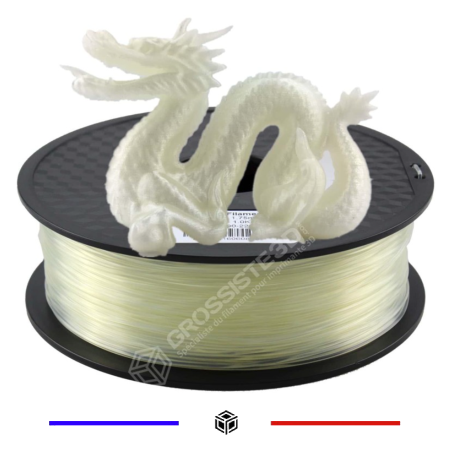Fil 3D ABS 500g 1.75mm Transparent