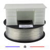 517 - Filament 3D paillette 1 Kg transparent PLA 1.75 mm