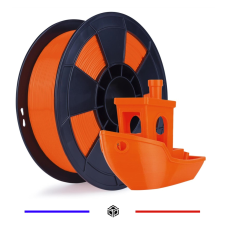Filament 3D PLA Fluorescent 500g 1.75 mm Orange