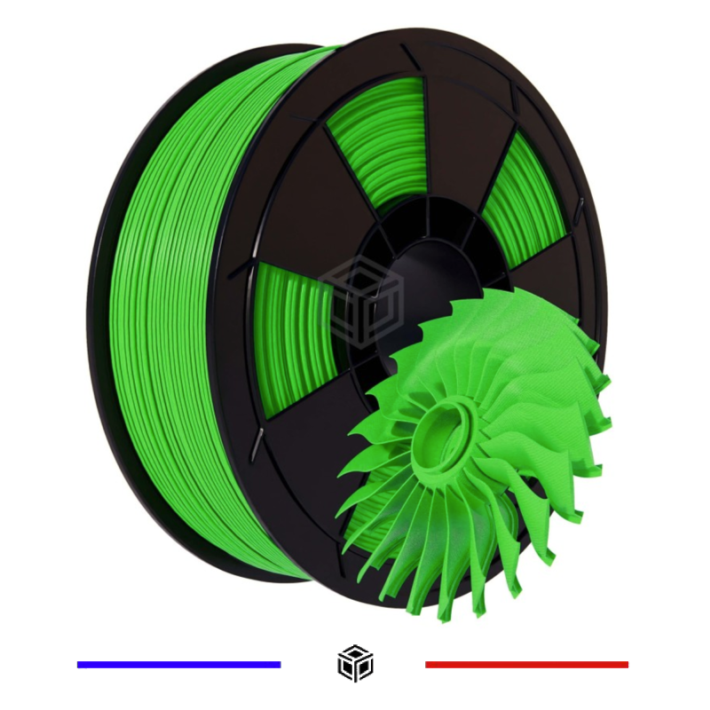 Filament 3D PETG 1 Kg Vert 1.75 mm