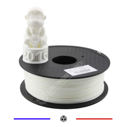 Fil 3D 1 Kg ABS 2.85 mm Blanc neige