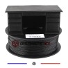 Filament 3D 2.85 mm paillette Noir diamant PLA
