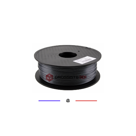 Filament 3D 2.85 mm Silk Glossy Dark gris Anthracite 1 Kg