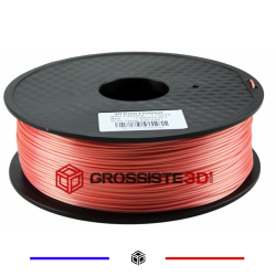 Filament 3D 2.85 mm Silk Glossy Rouge rose 1 Kg