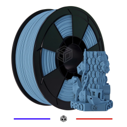 Fil 3D PLA Pastel 1 Kg 1.75 mm Bleu
