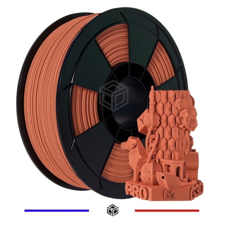 Fil 3D PLA Pastel 1 Kg 1.75 mm Orange Pêche