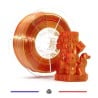 1496 - Fil 3D PLA BICOLORE SILK GLOSSY OPALE 1 Kg 1.75 mm Or Rouge