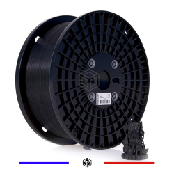 G3D PRO Filament PLA Noir 1.75mm 10KG - Bobine grande taille
