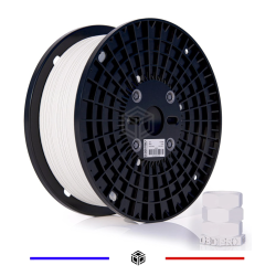 Filament 3D G3D PRO ABS 1.75mm Format 9KG XXL Blanc