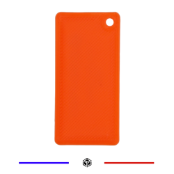 Échantillon filament PLA G3D PRO® Fluo Orange – Plaquette test