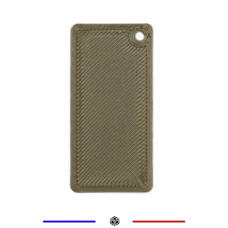 Échantillon filament PLA G3D PRO® Bronze – Plaquette test