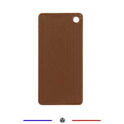 Échantillon filament PLA G3D PRO® Marron – Plaquette test