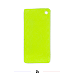 Échantillon filament PLA G3D PRO® Fluo Jaune – Plaquette test