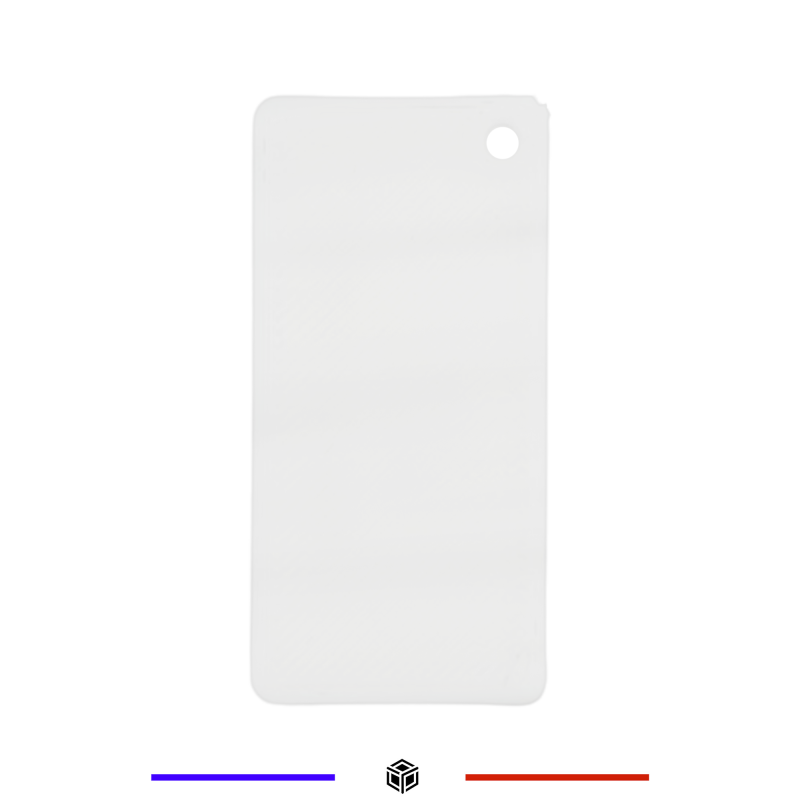 Échantillon filament PLA G3D PRO® Blanc – Plaquette test Échantillon filament PLA G3D PRO® Blanc – Plaquette test