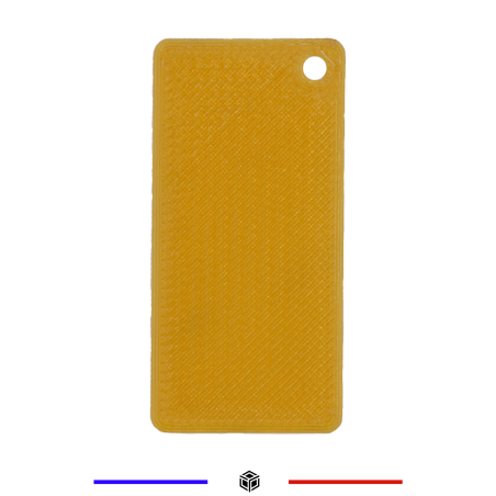 Échantillon filament PLA G3D PRO® Translucide Orange – Test