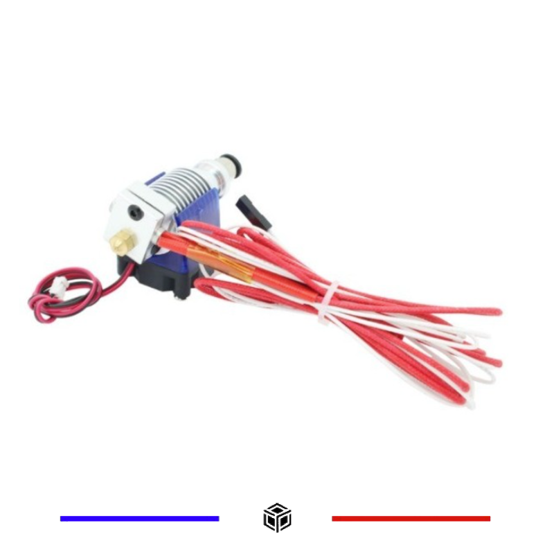 TÊTE EXTRUDEUR IMPRIMANTE 3D E3D V6, Buse 0.4mm