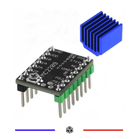 Driver pilote de moteur pas à pas TMC2209