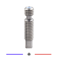 Gorge E3D V5 en Acier Inoxydable PTFE 2,85mm