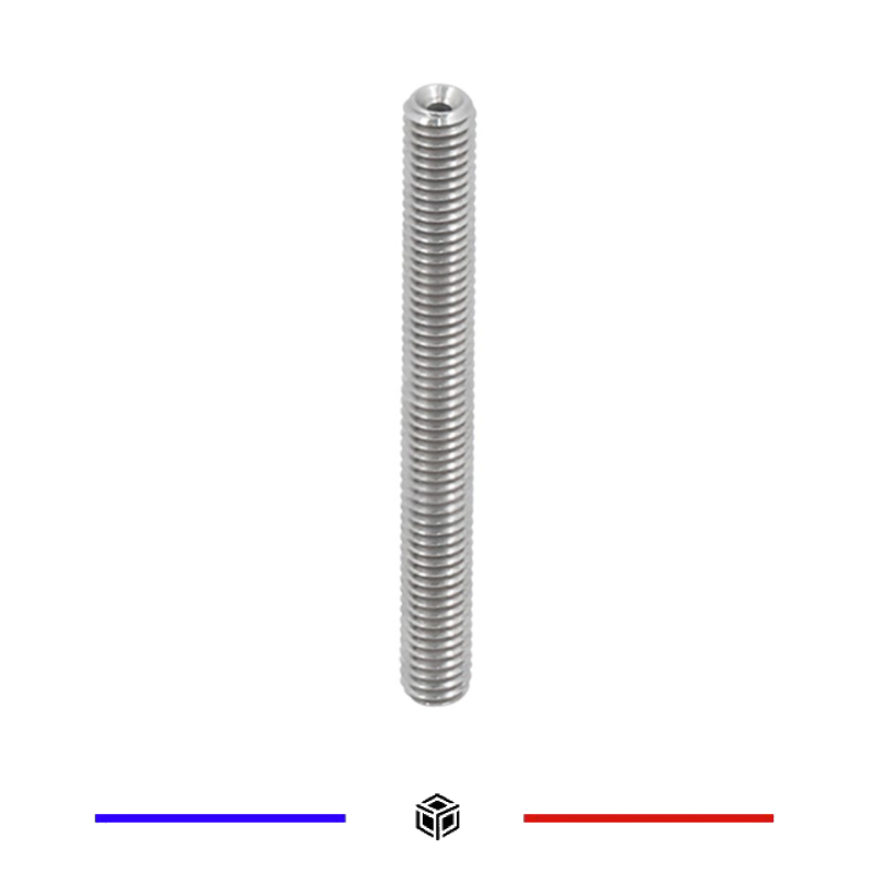 Gorge MK8 M6x50mm en Acier Inoxydable PTFE 1,75mm