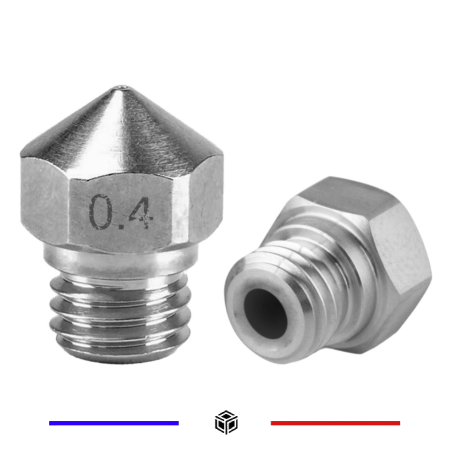 Buse MK10 M7 0,4mm Acier Inoxydable 1,75mm