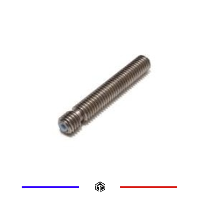 GUIDE-FIL M6 X 40mm INOX AVEC TUBÉ TÉFLON 1,75mm GUIDE-FIL M6 X 40mm INOX AVEC TUBÉ TÉFLON 1,75mm